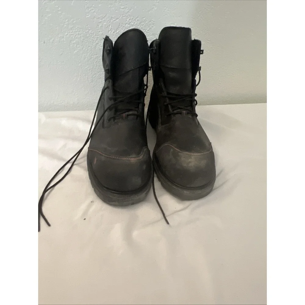 RED WING 2400 BRNR XP Safety Toe Waterproof Boot Mens 14D  Black 2413-18 EU 48